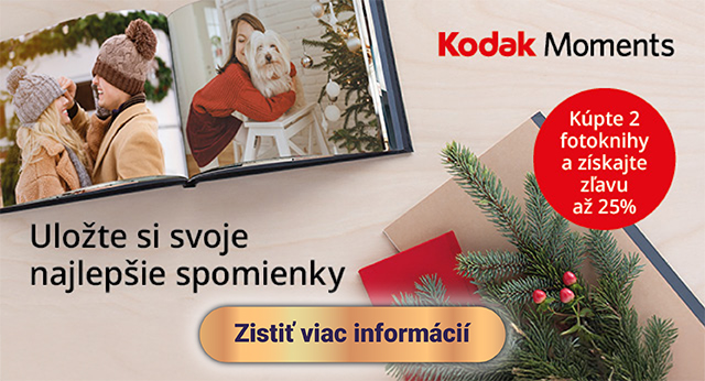 Kúpte 2 fotoknihy a získajte zľavu až 25 %